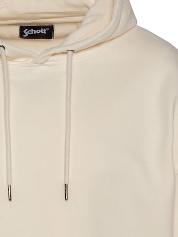 Sweat-shirt Schott NYC en blanc