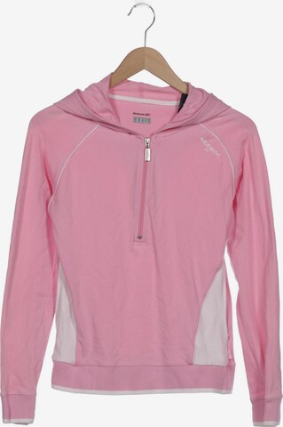 Reebok Sweatshirt & Zip-Up Hoodie in M in Pink: front