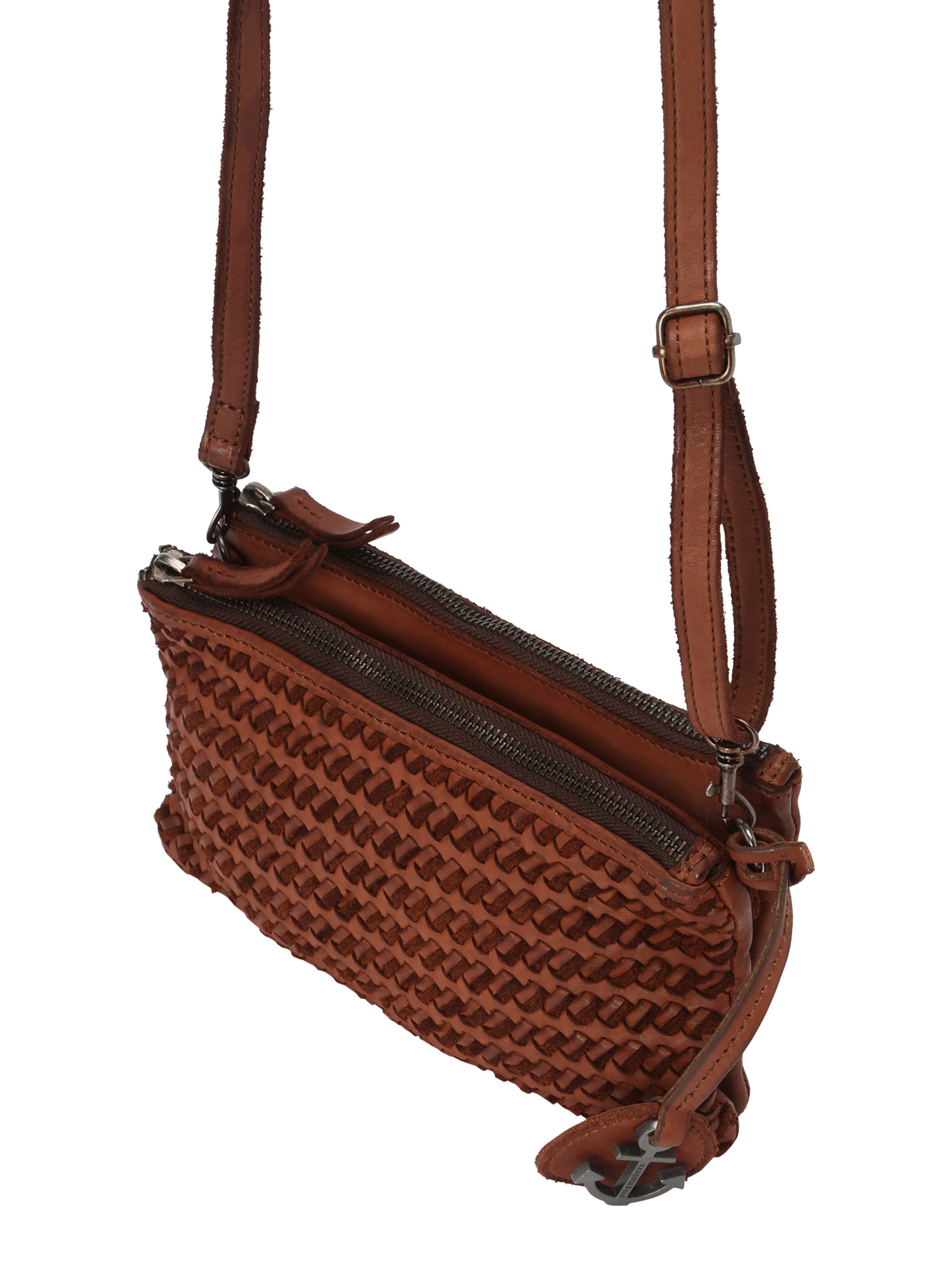 Sac à bandoulière Harbour 2nd en marron : devant