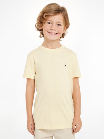 T-Shirt TOMMY HILFIGER en jaune : devant