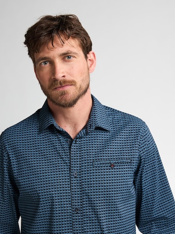 PETROL INDUSTRIES MEN Comfort fit Overhemd in Blauw