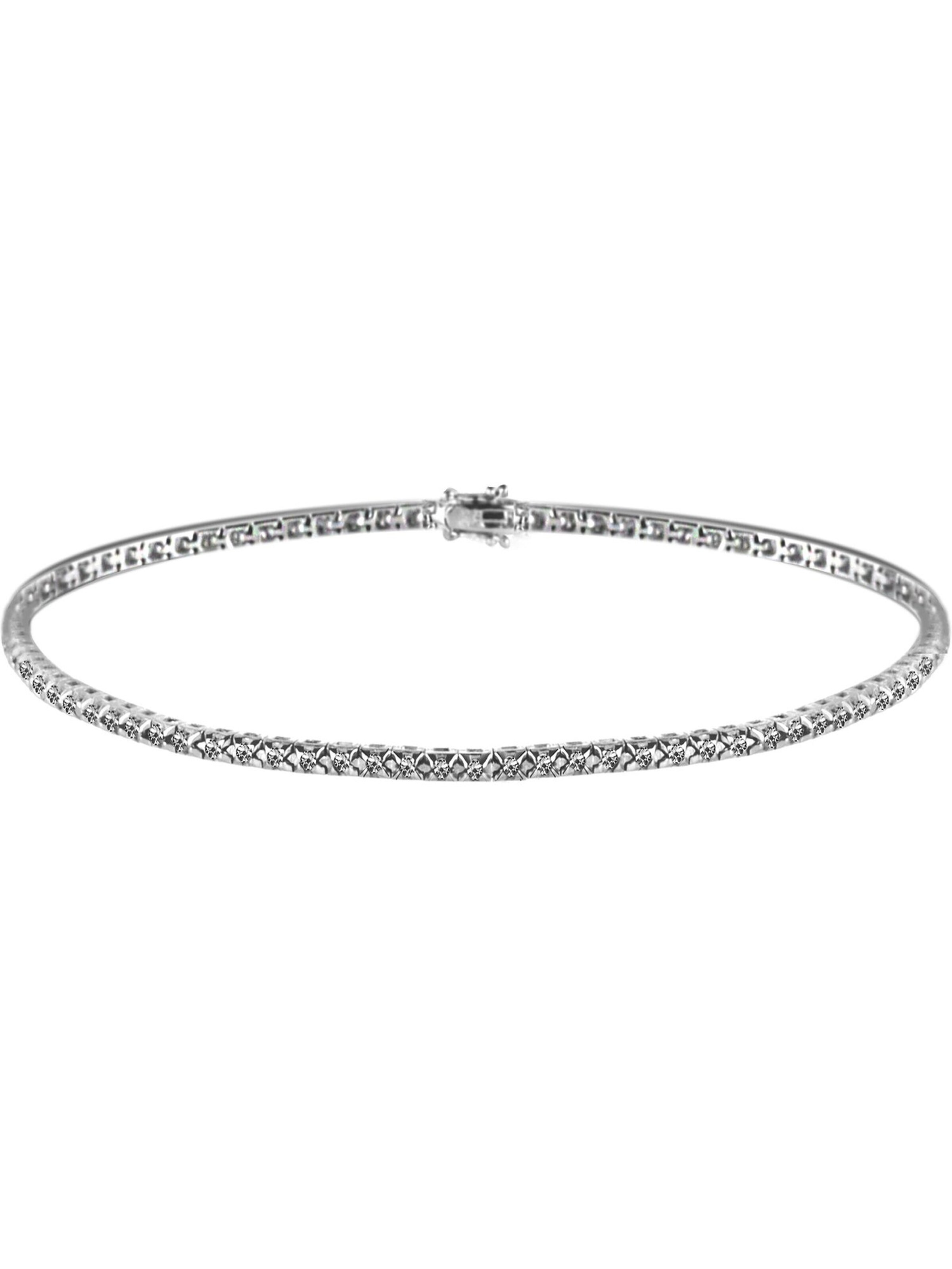 CHRIST Armband in Silber: Vorderseite