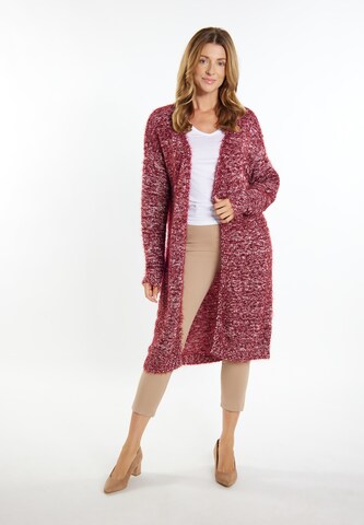 Usha Knit cardigan 'Sivene' in Red