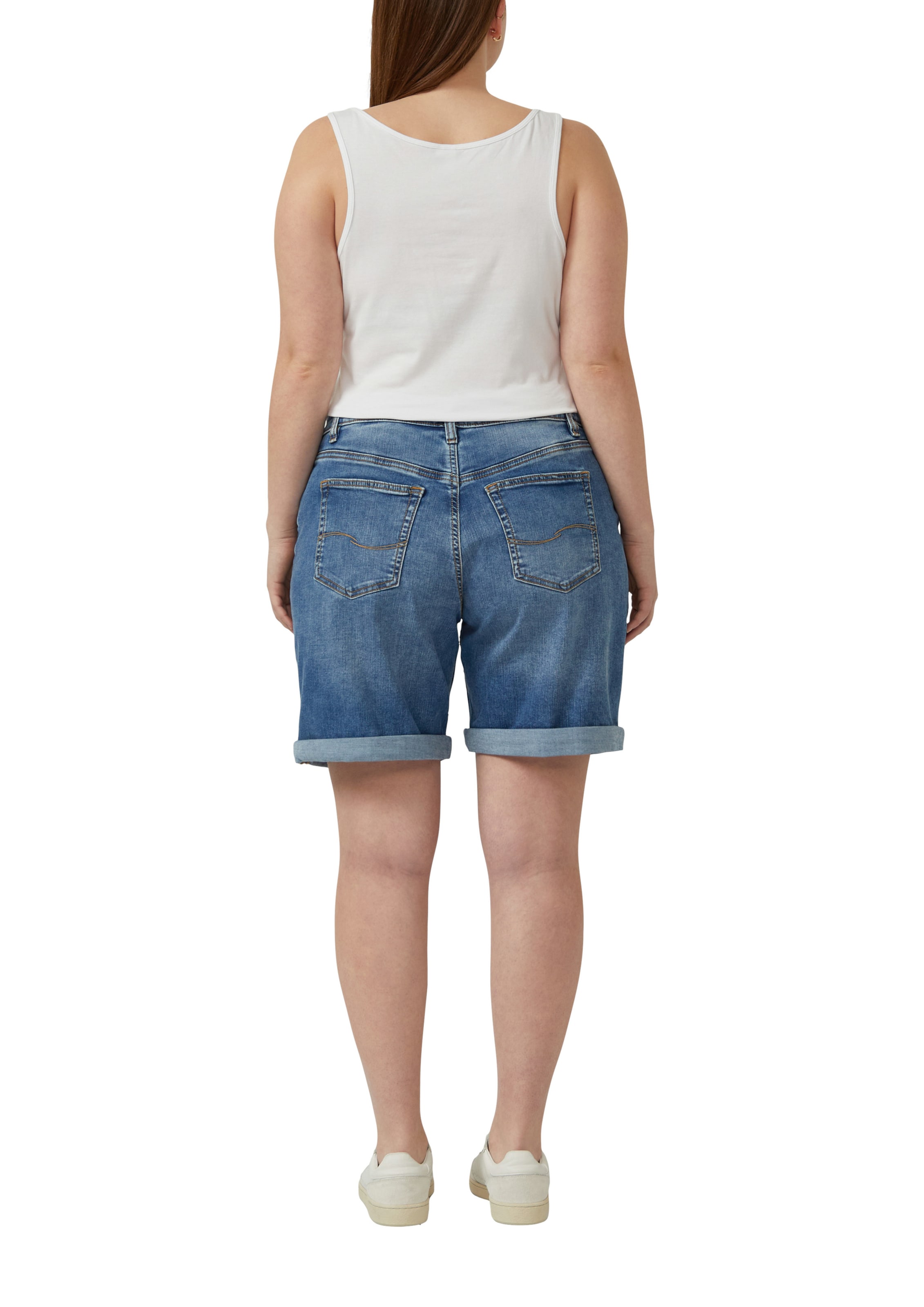 Coupe slim Jean QS en bleu