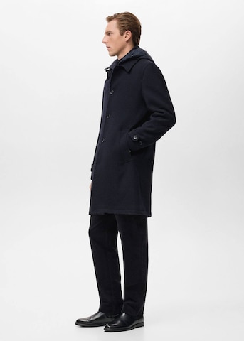 MANGO MAN Mantel 'Stan' in Blau