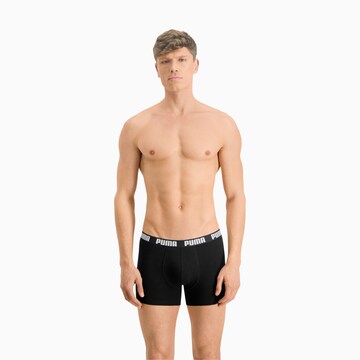 PUMA - Boxers em preto: frente