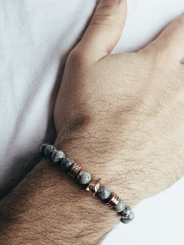 Akitsune Bracelet 'Obsidius' in Gold