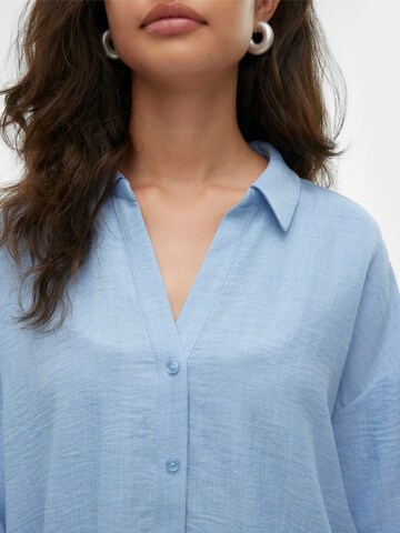 VERO MODA Blouse 'melaney' in Blauw
