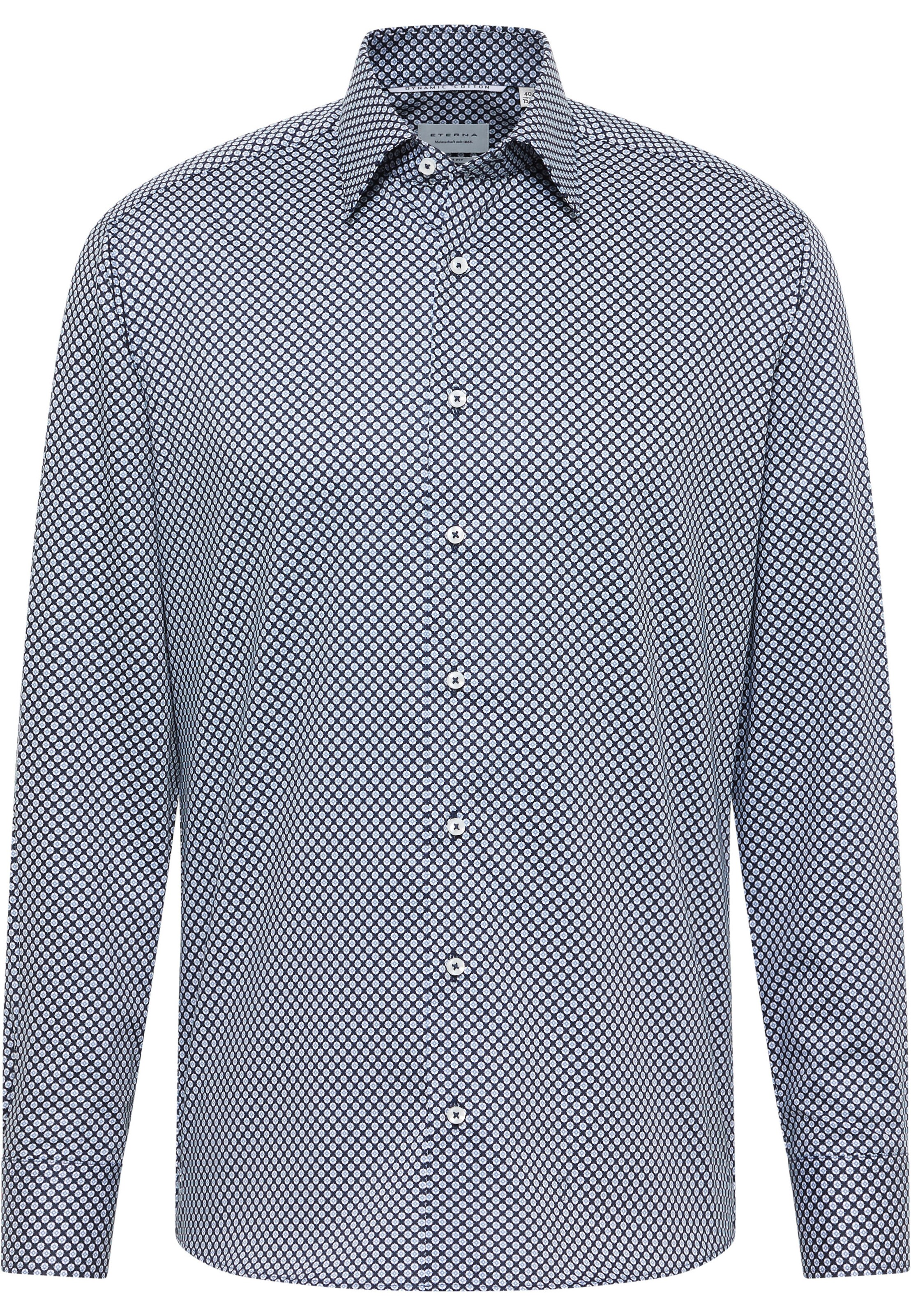 ETERNA Button Up Shirt in Blue: front