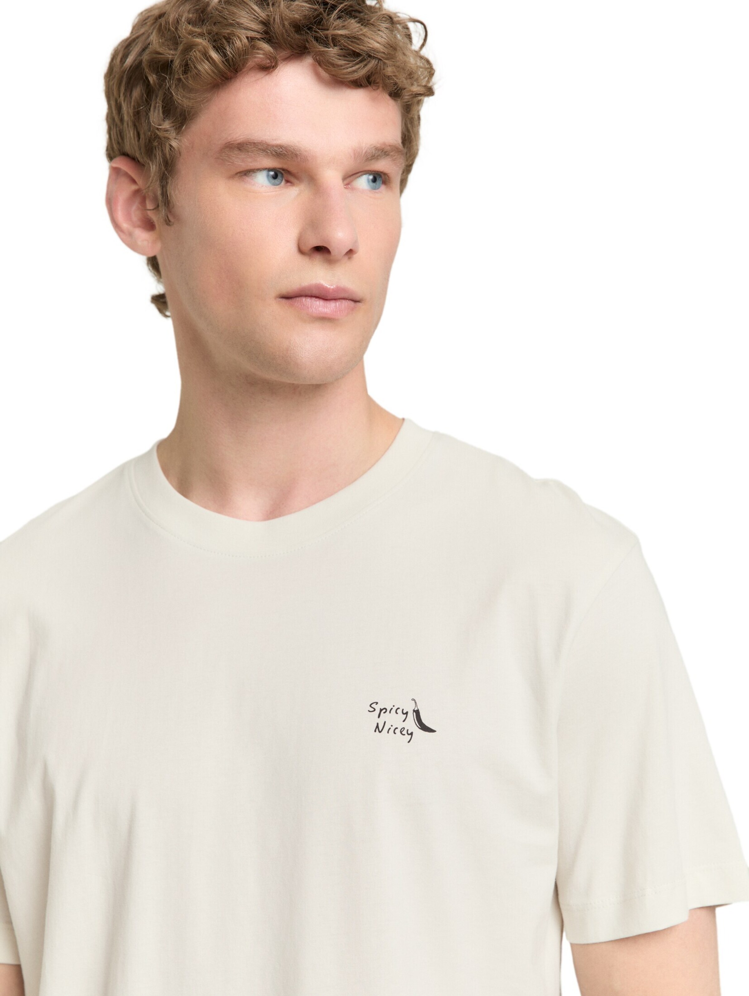 TOM TAILOR DENIM Shirt in White