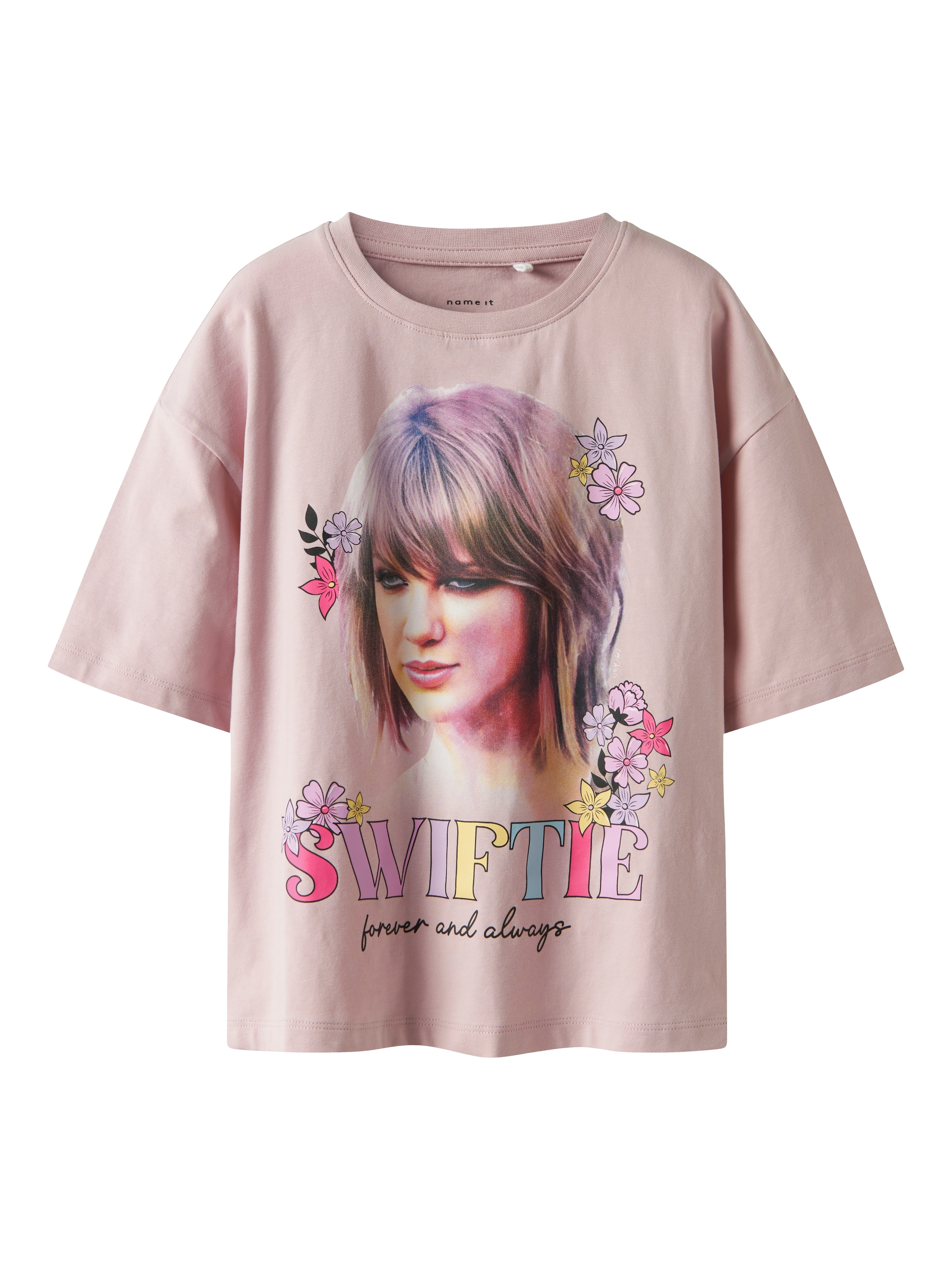 NAME IT Μπλουζάκι 'NKFJIXIBI TSWIFT' σε λιλά: μπροστά