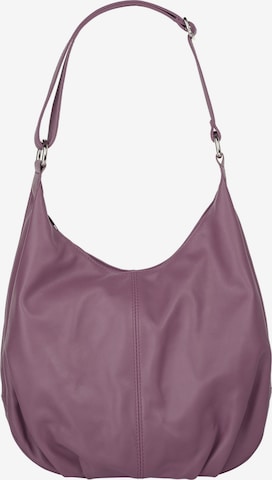 Cabas Cluty en violet : devant