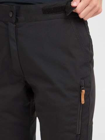 regular Pantaloni per outdoor 'Wilma' di North Bend in nero
