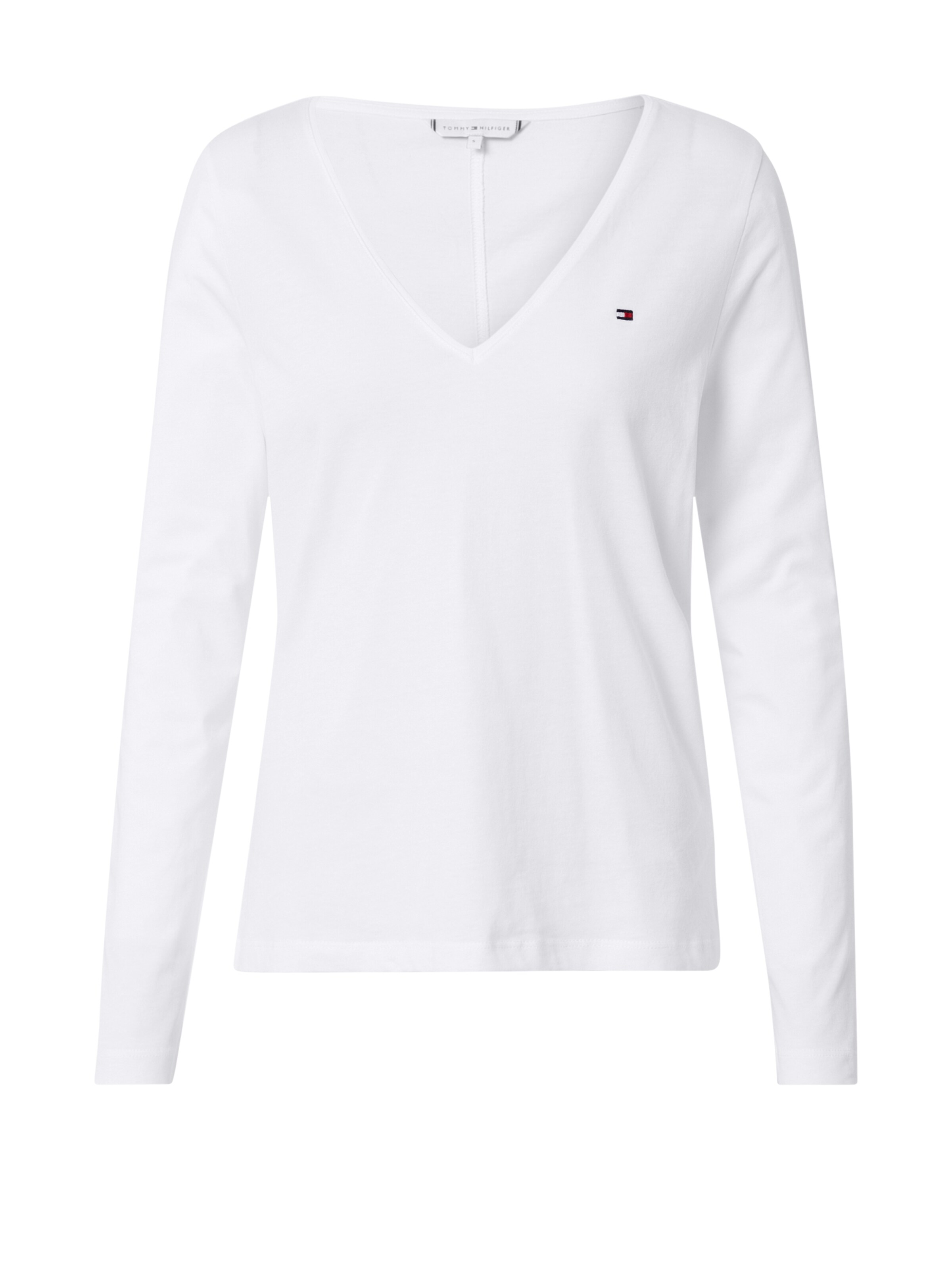 Frauen Shirts & Tops TOMMY HILFIGER Shirt in Weiß - HN34275