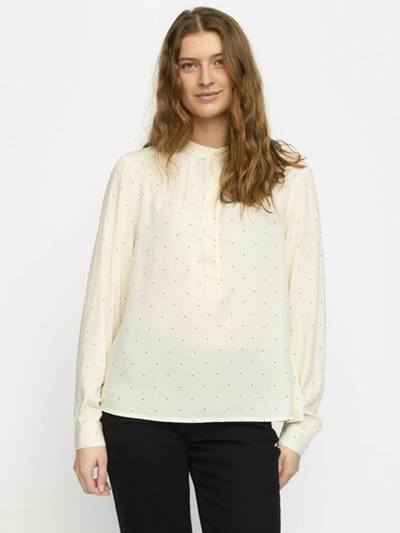 T-shirt ' SRMargot ' Soft Rebels en beige : devant