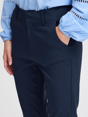 b.young - Slimfit Pantalón chino en azul