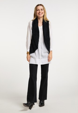 usha FESTIVAL Knit cardigan in Black