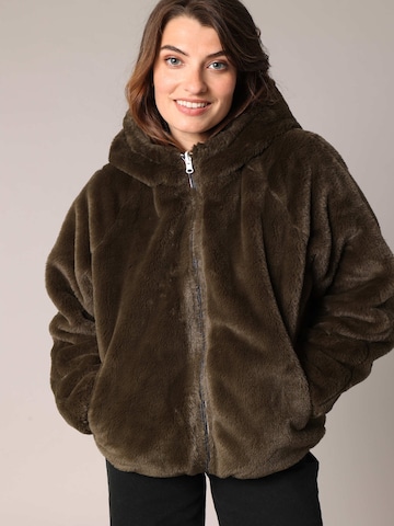 Deeluxe Winterjas ' ISSIA ' in Groen