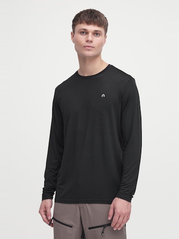North Bend Shirt in Zwart: voorkant