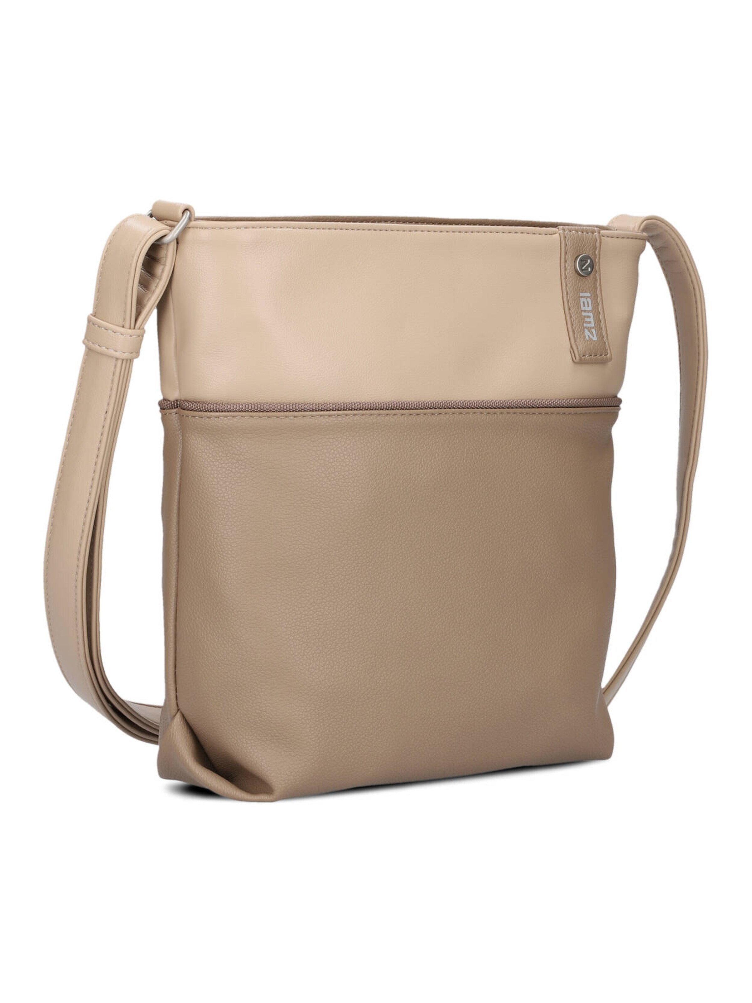 ZWEI Handtasche 'JANA J10'‌‌‌‌ in Braun