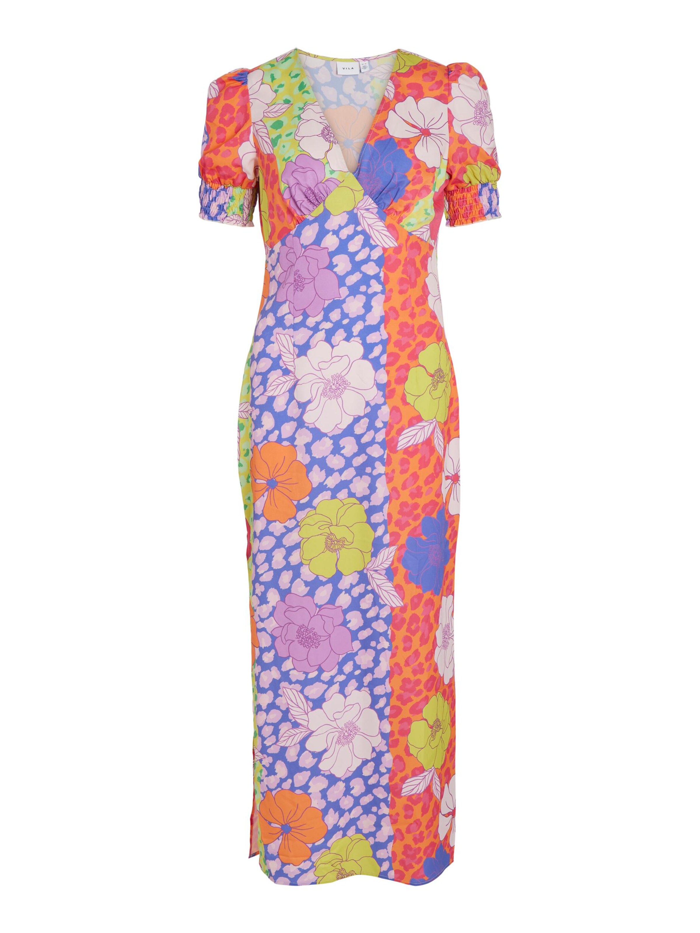 VILA Платье в Смешанный: спереди