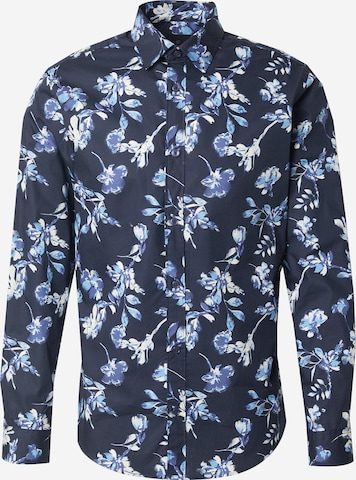 Jack & Jones Premium Skjorta 'JPRBLAMonaco' i blå: framsida