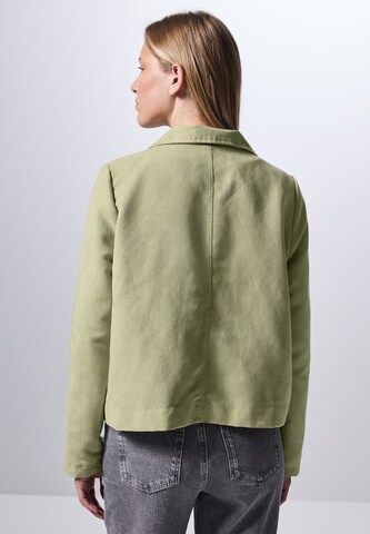 Street One Studio Cordjacke mit Stehkragen in Grün