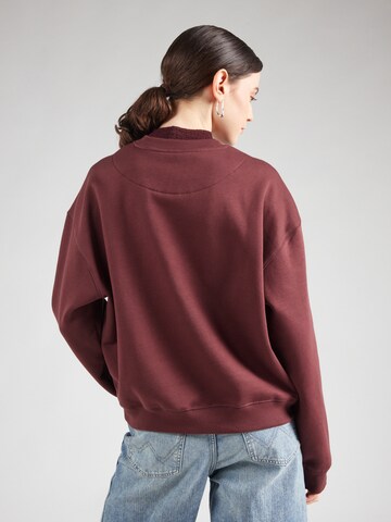 WEEKDAY Sweatshirt 'Essence Standard' in Rood