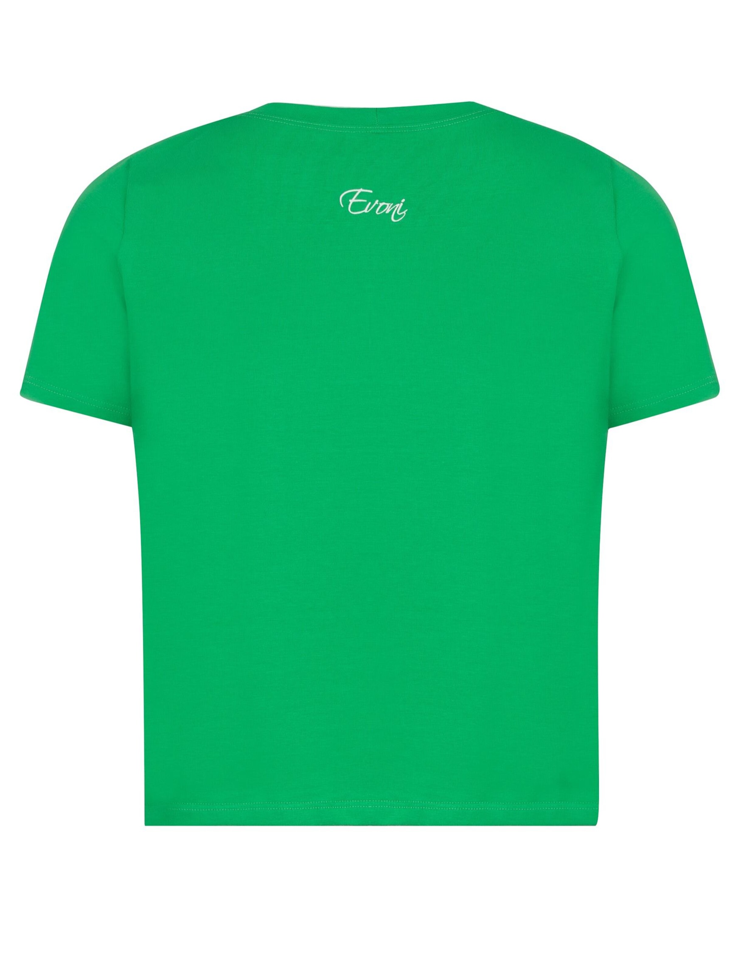 Evoni Shirt 'kurz' in Green