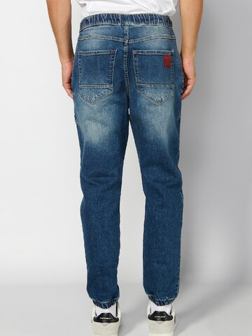 KOROSHI regular Jeans i blå