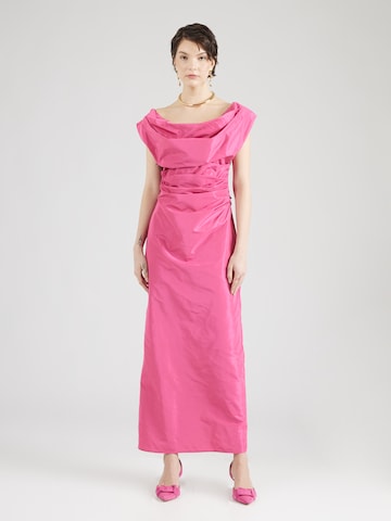 Robe de soirée 'ANDREA' Staud en rose : devant