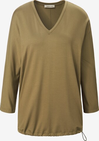 MARGITTES Shirt in Green: front