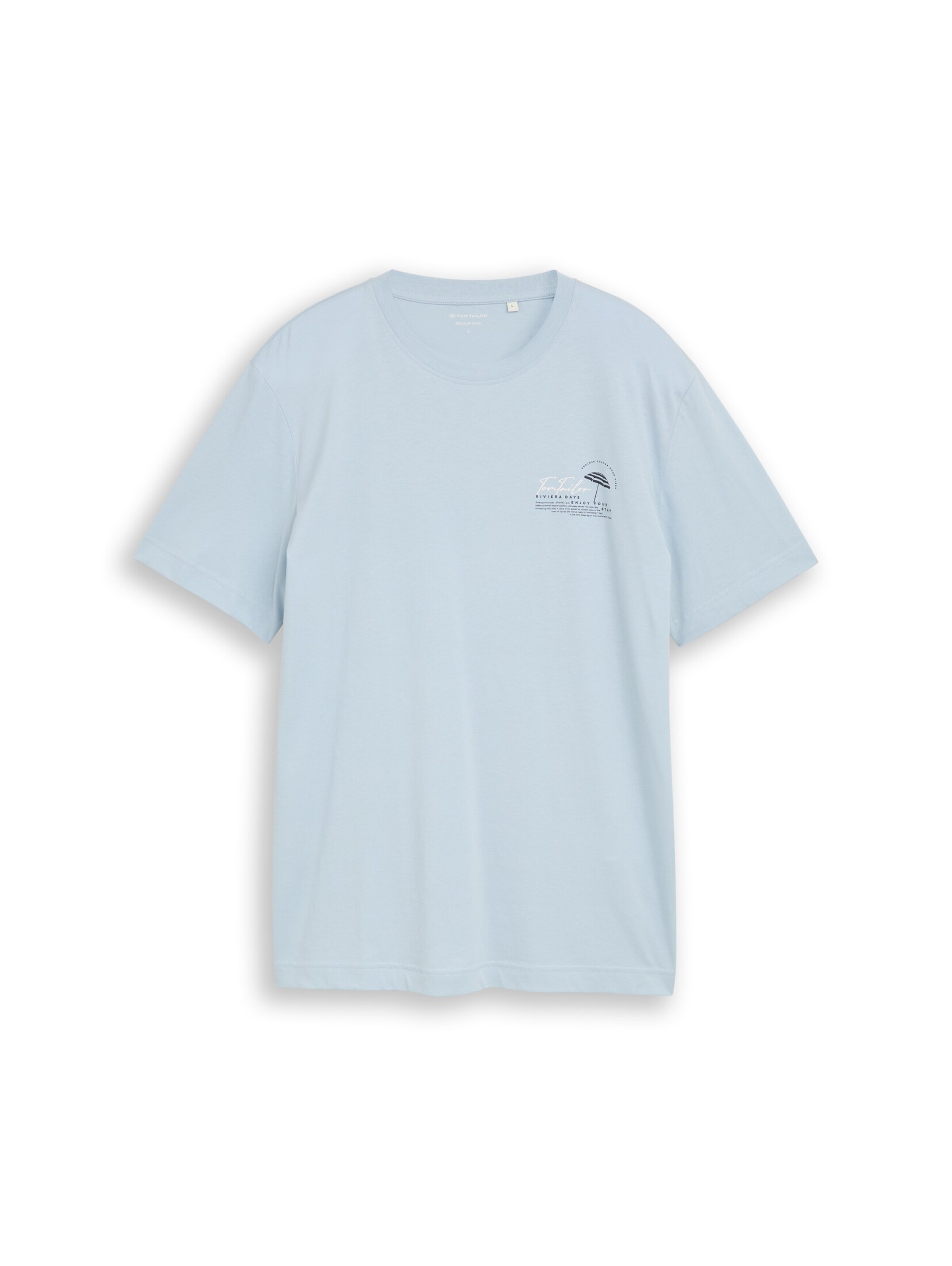 TOM TAILOR Shirt in Blue: front