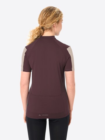 VAUDE Trikot 'Matera' in Braun