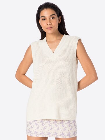 VERO MODA - Jersey 'LEA' en beige: frente