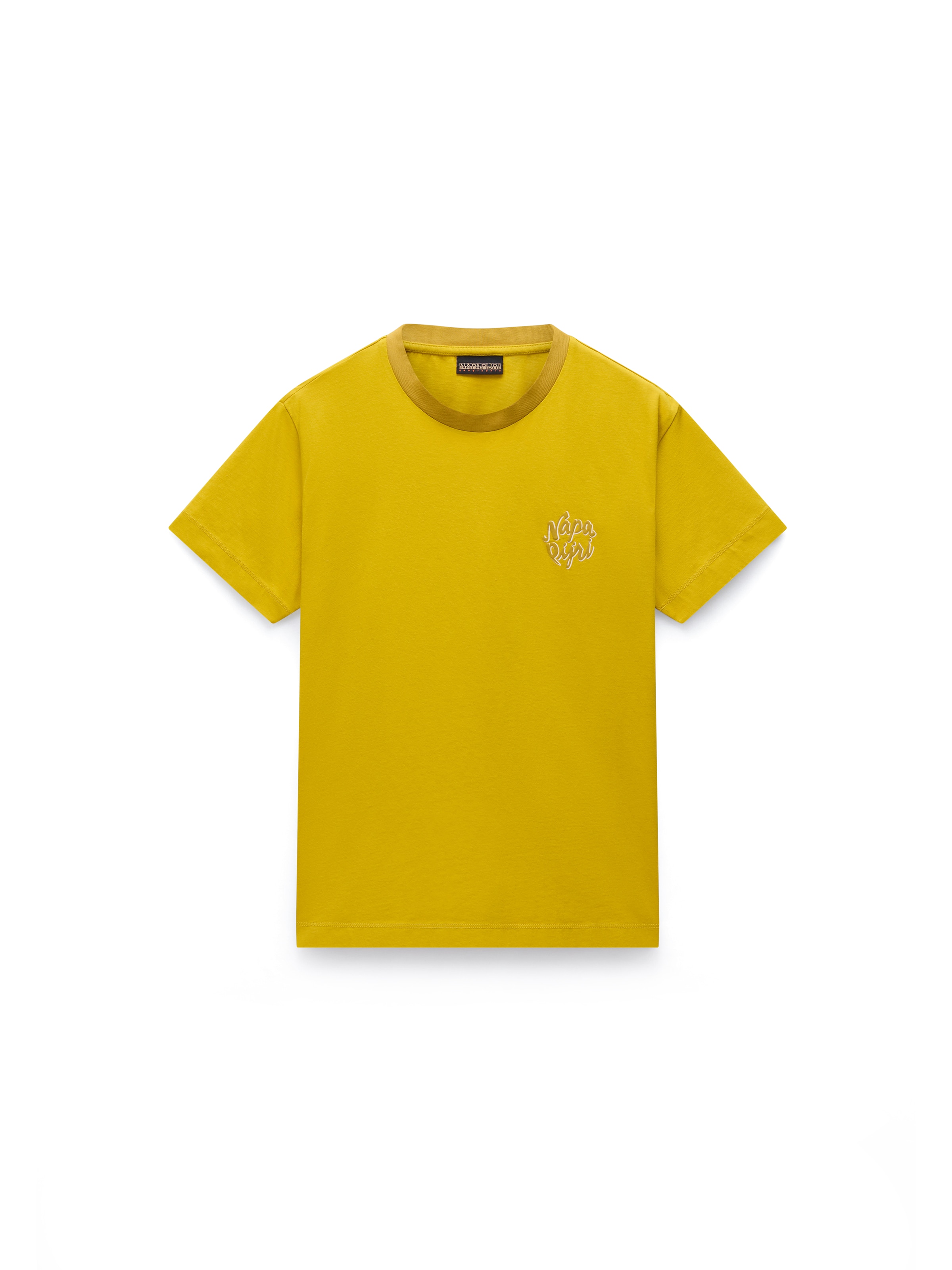 NAPAPIJRI Тениска 'Fedaia' в жълто: отпред