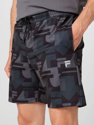 FILA Regular Sporthose in Schwarz