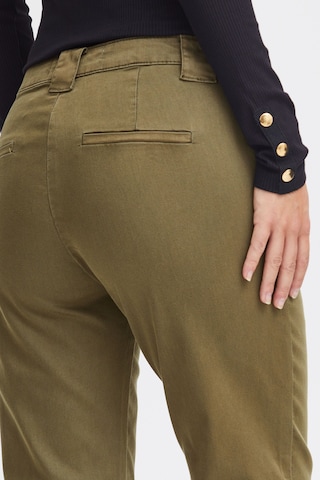 PULZ Jeans Regular Pants 'Rosita' in Green
