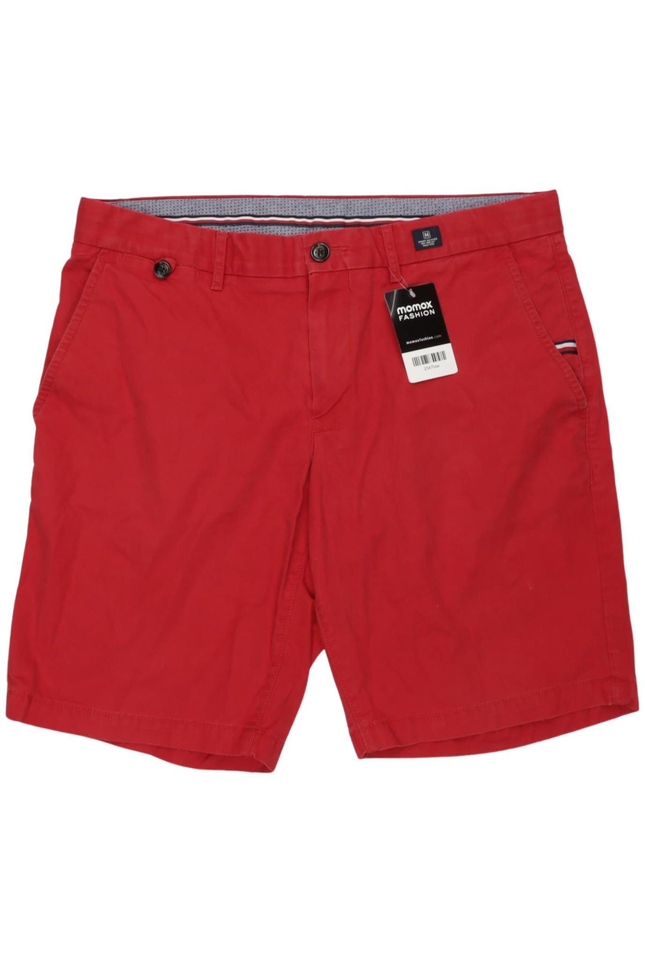 TOMMY HILFIGER Shorts in 34 in rot, Produktansicht