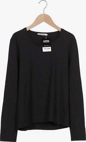 S.Marlon Langarmshirt XL in Schwarz: Vorderseite