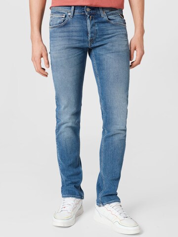 Only & Sons Slimfit Jeans 'DRAPER' in Blau: predná strana