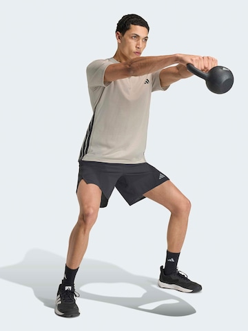 ADIDAS SPORTSWEAR Funkční tričko 'WE' – hnědá