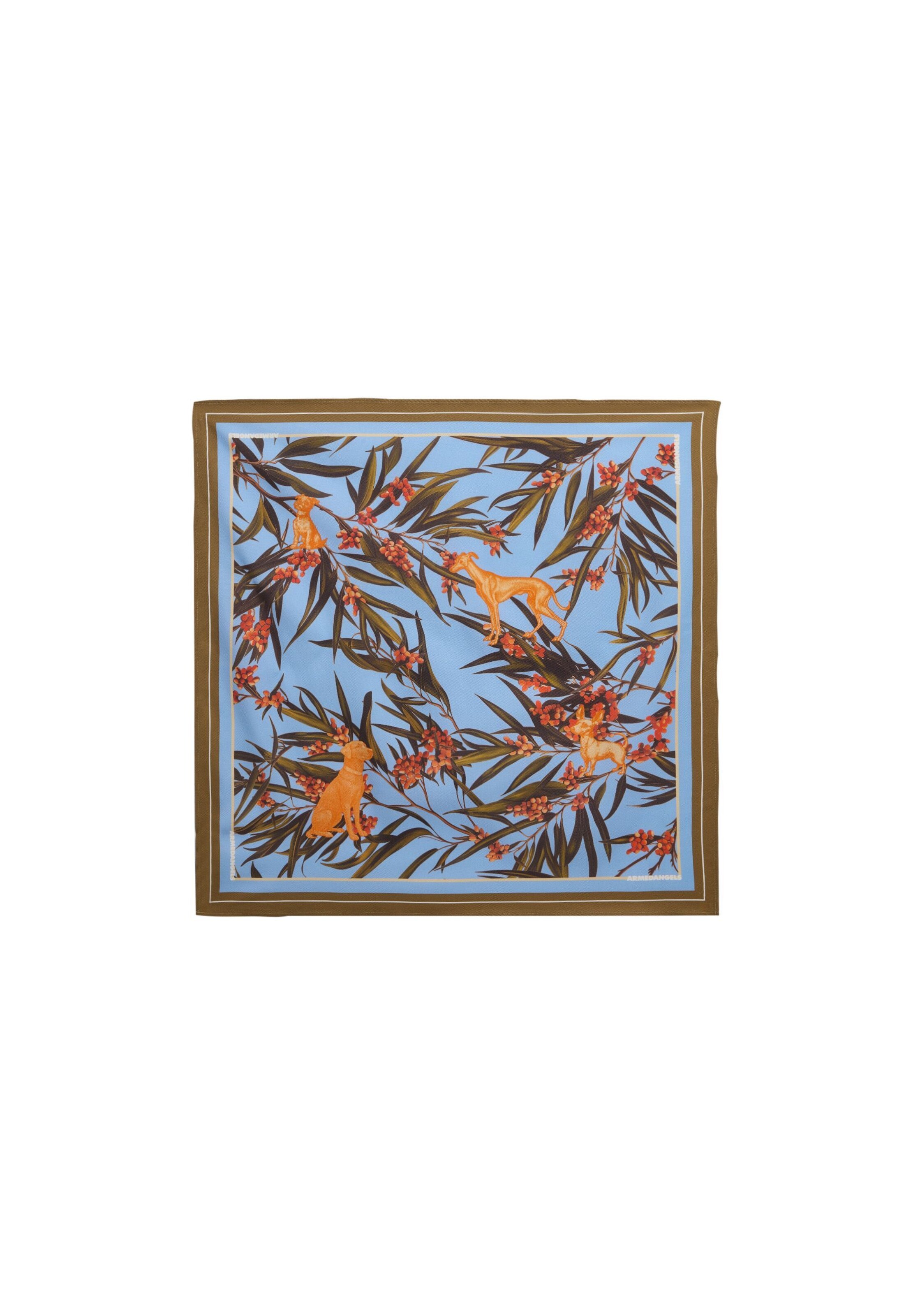 ARMEDANGELS Sjaal in Blauw: voorkant