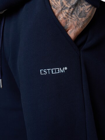 ESTEEM regular Bukser ' Essential 2.0 ' i blå