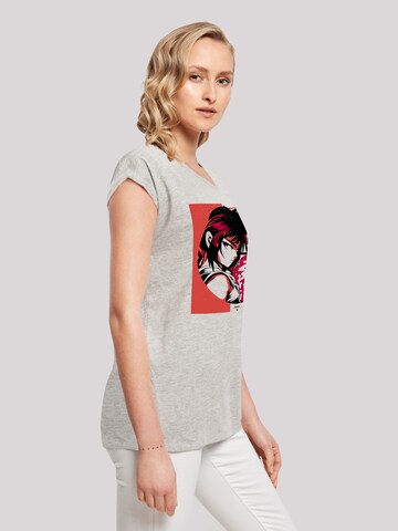 T-shirt 'Manga Girl Japan' F4NT4STIC en gris