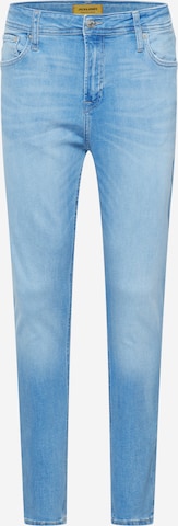 Coupe slim Jean 'Pete' JACK & JONES en bleu : devant