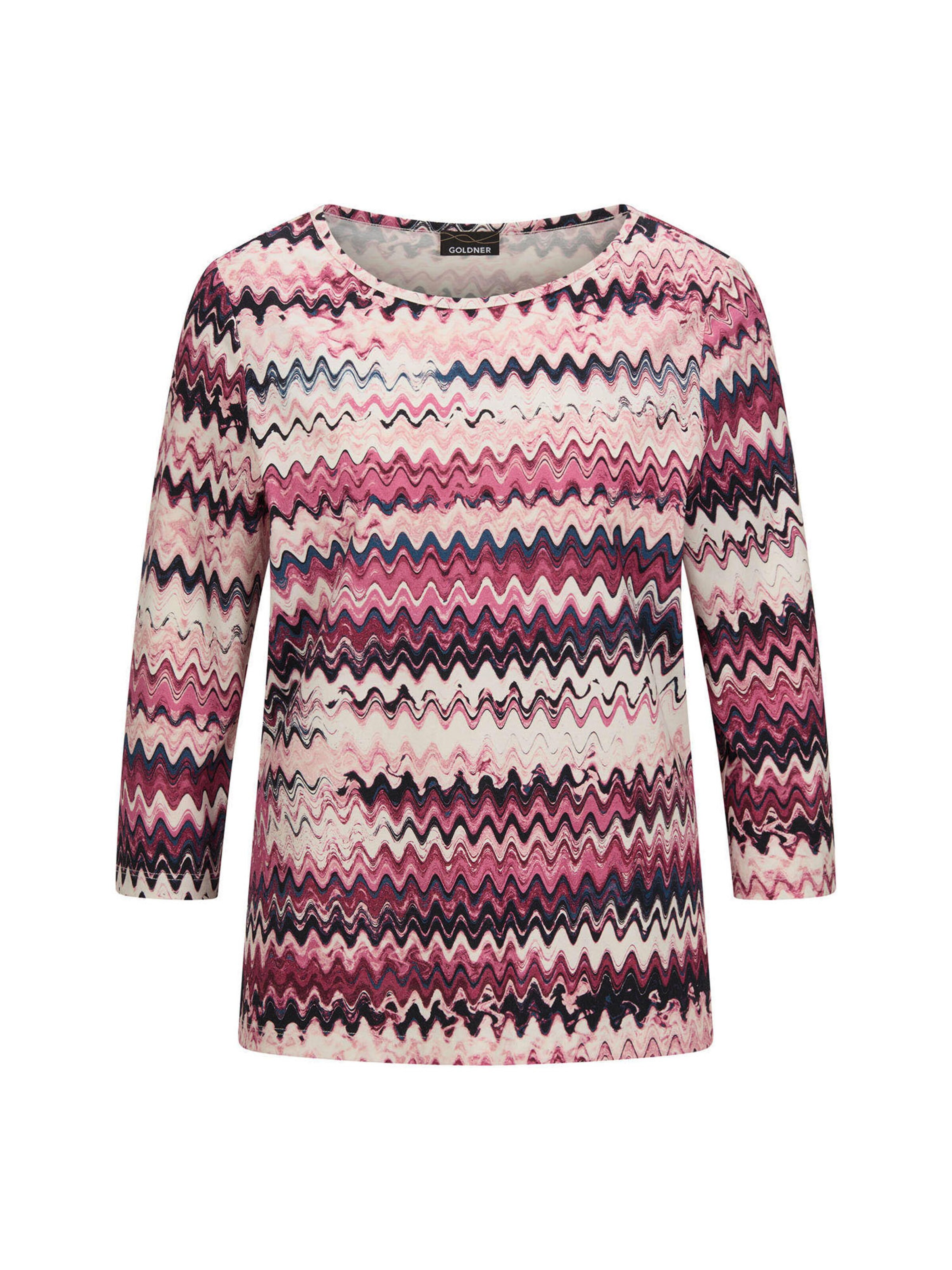 T-shirt Goldner en violet : devant