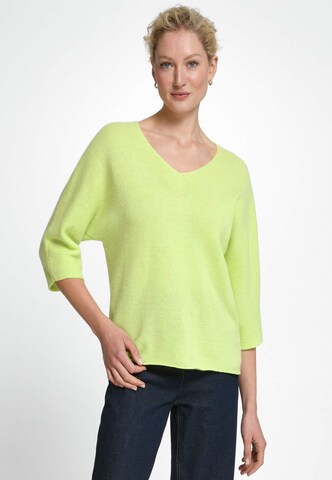 Pull-over include en jaune : devant