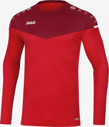 JAKO Athletic Sweatshirt in Red: front