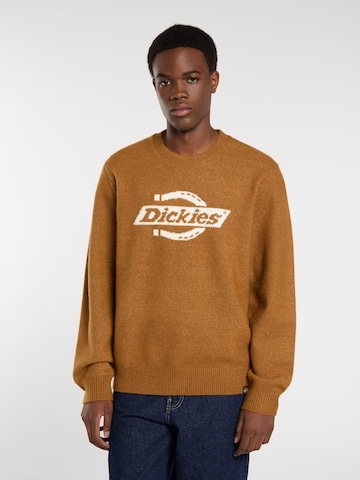 Pullover 'Ruston' di DICKIES in marrone: frontale